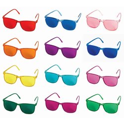 Colour Glasses Elegant 12 different colours