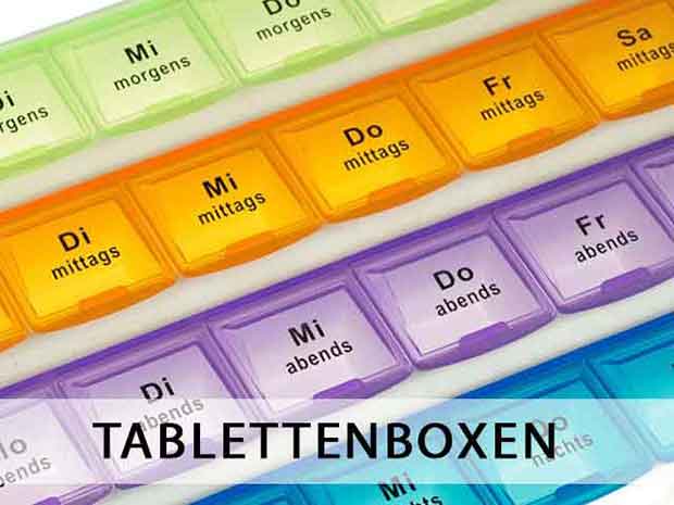 Tablettenboxen